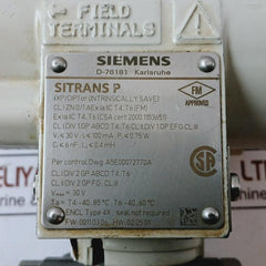 Siemens 7Mf4433-1Ca02-2Nc1 Sitrans P Differential Pressure Transmitter