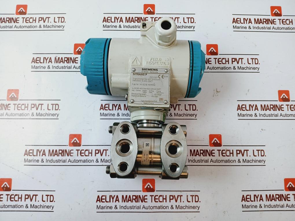Siemens 7Mf4433-1Ca02-2Nc1 Sitrans P Differential Pressure Transmitter