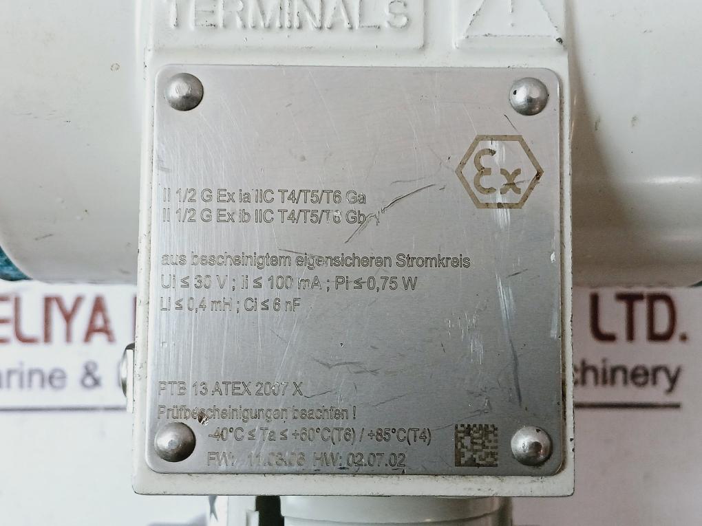 Siemens Sitrans P Ds III 7Mf4433-1Da02-1Bc6-z Differential Pressure Sensor