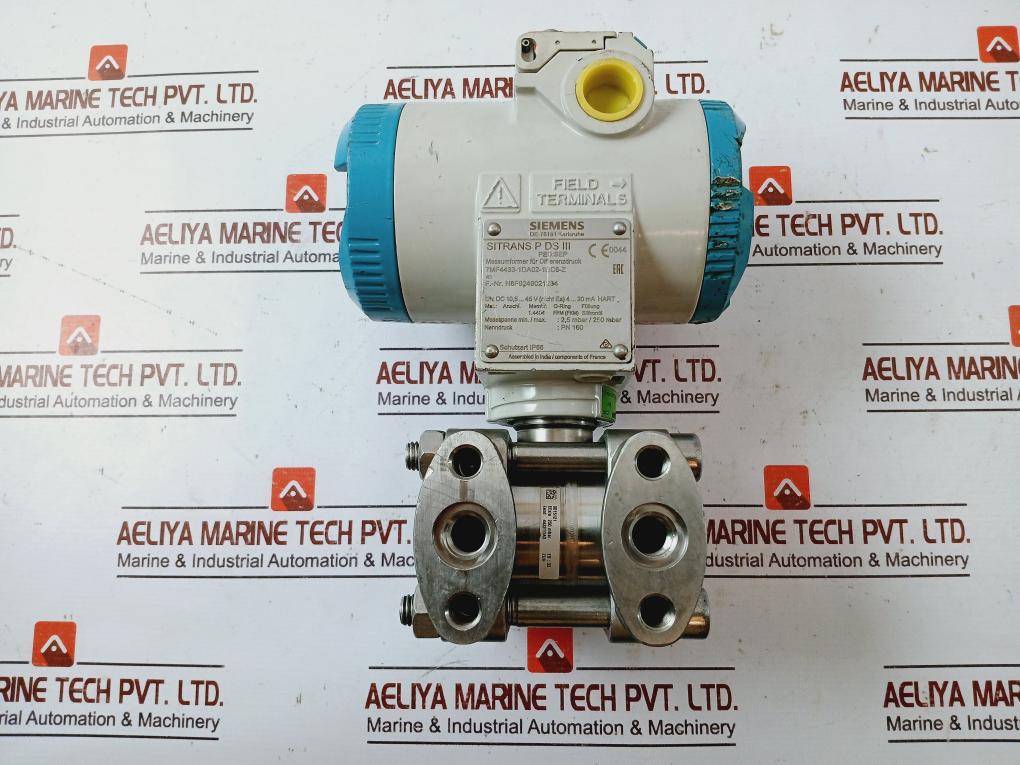 Siemens Sitrans P Ds III 7Mf4433-1Da02-1Bc6-z Differential Pressure Sensor