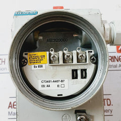 Siemens Sitrans P Ds III 7Mf4433-1Da02-1Bc6-z Differential Pressure Sensor