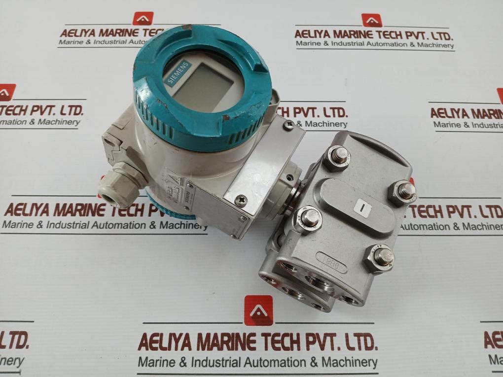 Siemens 7Mf4433-1Da02-2Ac1 Differential Pressure Transmitter 25-250 Mbar