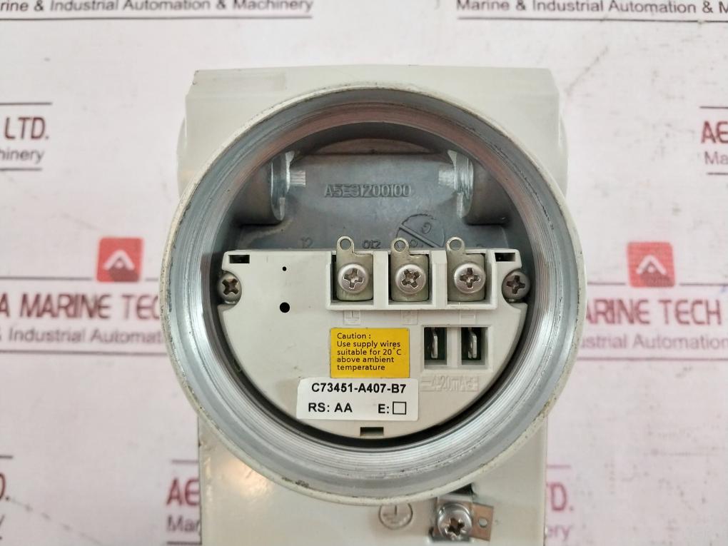 Siemens 7Mf4433-1Da02-2Ac6-z Transmitter For Differential Pressure Pn 160