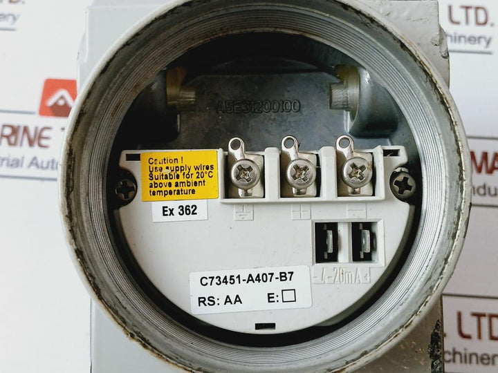 Siemens Sitrans P Ds Iii 7Mf4433-1Ea02-1Ac6-z Differential Pressure Transmitter