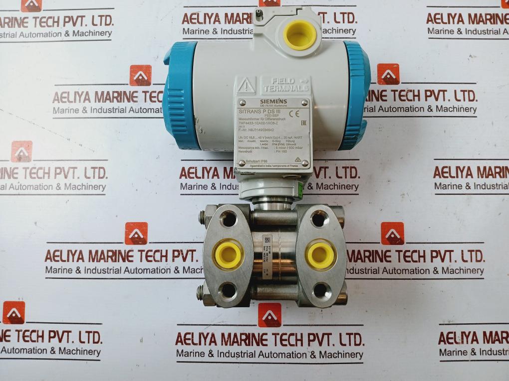 Siemens Sitrans P Ds Iii 7Mf4433-1Ea02-1Ac6-z Differential Pressure Transmitter