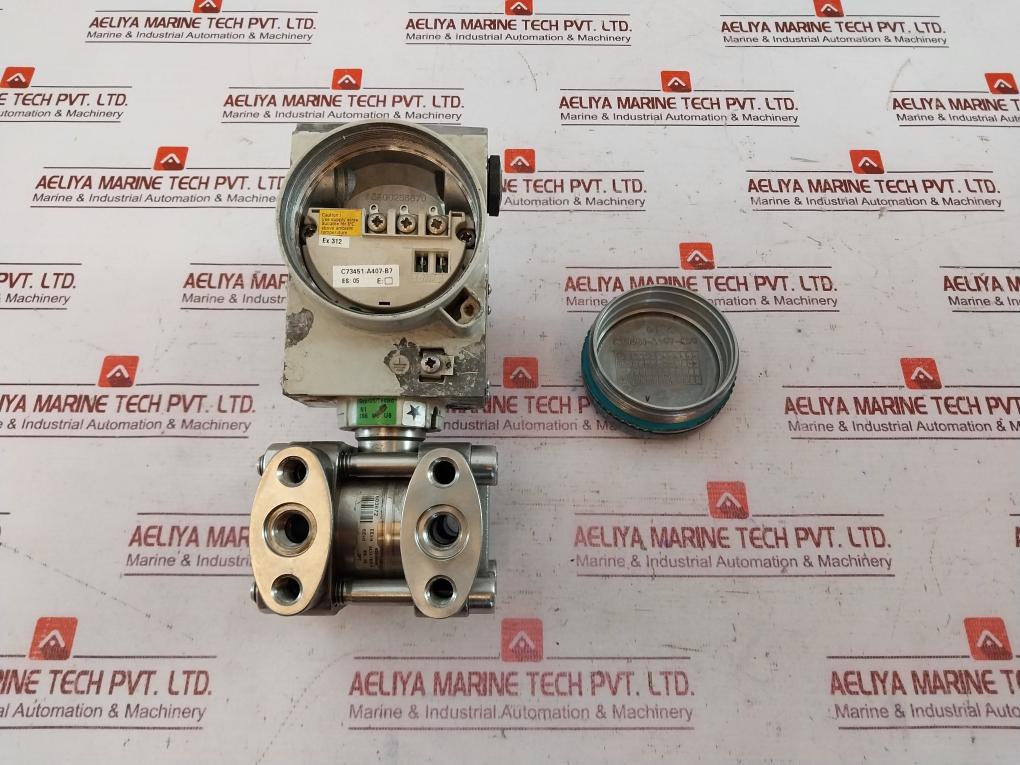 Siemens 7Mf4433-1Ea02-2Ab1 Transmitter For Differential Pressure And Flow