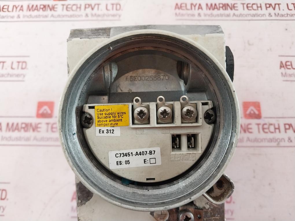 Siemens 7Mf4433-1Ea02-2Ab1 Transmitter For Differential Pressure And Flow