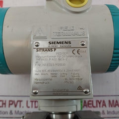 Siemens 7Mf4433-1Fa02-1Bc6-z Sitrans P Differential Pressure Transducer
