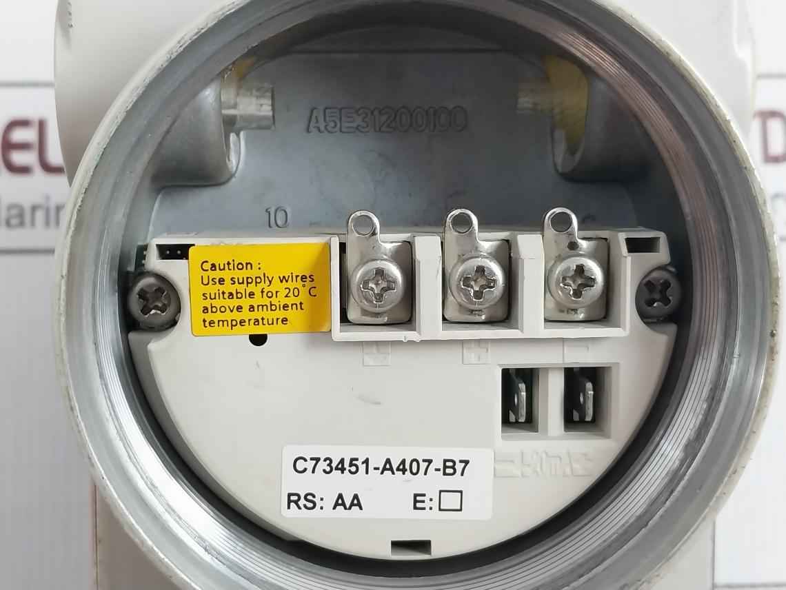 Siemens 7Mf4433-1Fa02-2Ac6-z Differential Pressure Transmitter Dc 10.5-45V