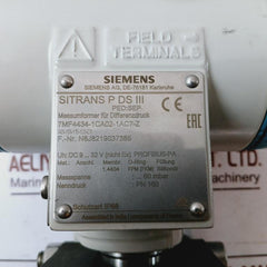 Siemens 7Mf4434-1Ca02-1Ac7-z Sitrans P Ds Iii Differential Pressure Transducer