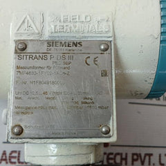 Siemens Sitrans P Ds Iii 7Mf4633-1Fy02-1Ac6-z Level Transducer N1F8049180009