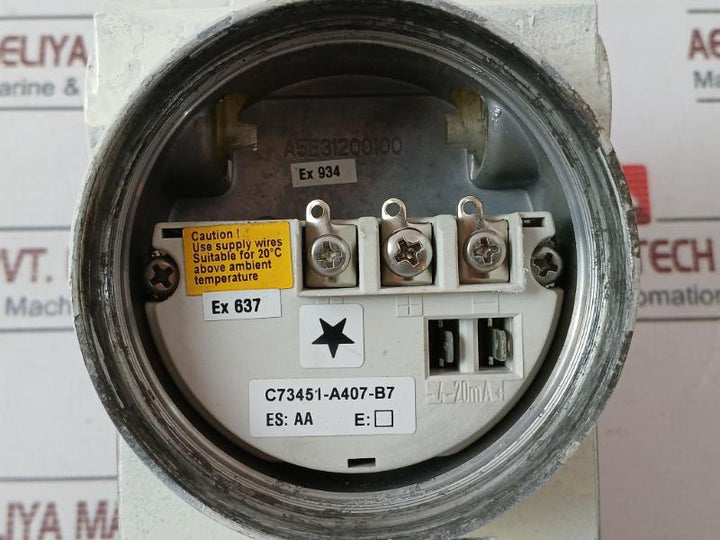 Siemens Sitrans P Ds Iii 7Mf4633-1Fy02-1Ac6-z Level Transducer N1F8049180009
