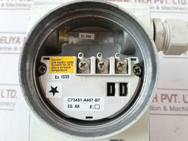 Siemens 7Mf4633-1Fy22-1Ac6 Transmitter For Level Measuring 4-20Ma Hart