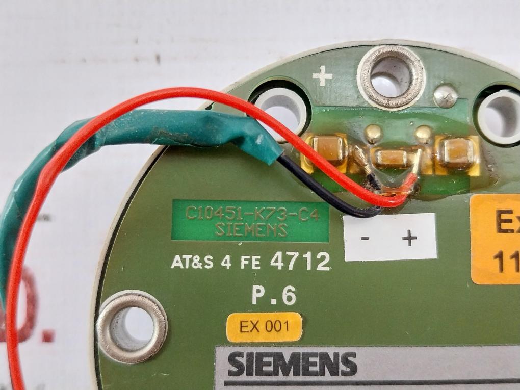 Siemens 7Mf4997-1Bs Digital Display For Sitrans Tf C10451-k73-c4