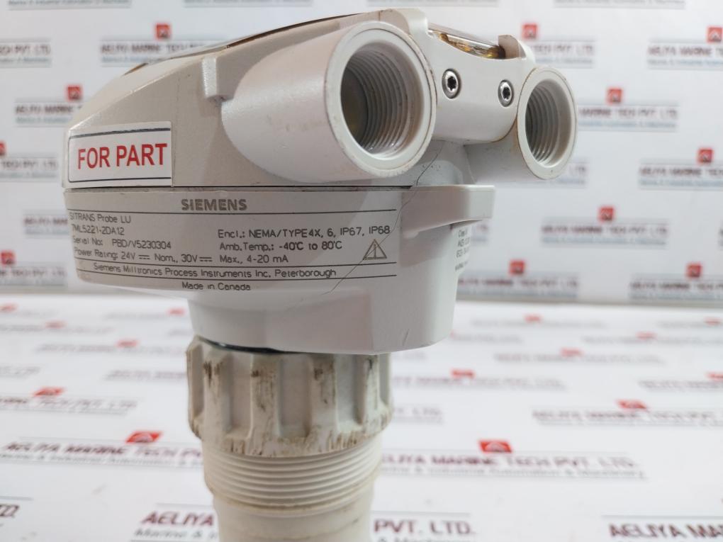 Siemens 7Ml5221-2Da12 Hart Sitrans Probe Lu Level Transmitter 24V