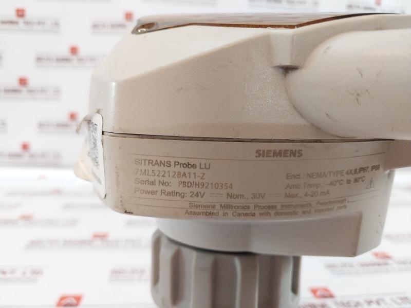Siemens 7Ml52212Ba11-z Ultrasonic Level Transmitter 7Ml52212Ba11