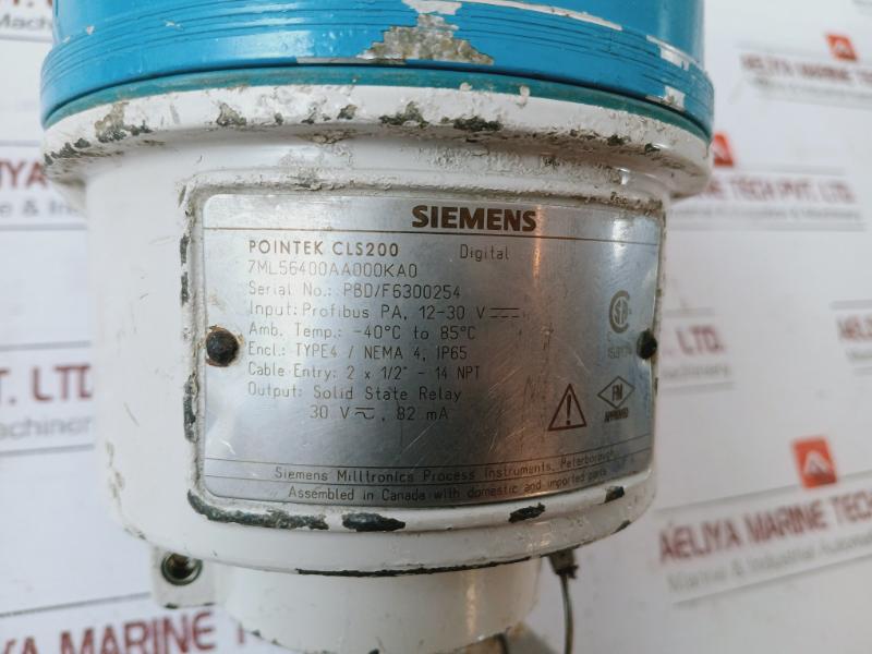 Siemens 7Ml56400Aa000Ka0 Cls20 Digital Capacitive Level Measurement Equipment