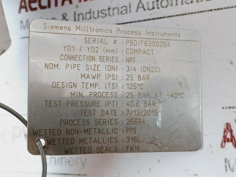 Siemens 7Ml56400Aa000Ka0 Cls20 Digital Capacitive Level Measurement Equipment