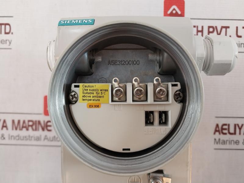 Siemens 7Ng3136-0Ac12-z Temperature Transmitter With Mounted Transmitter