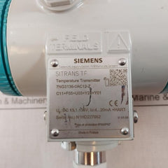 Siemens 7Ng3136-0Ac12-z Temperature Transmitter With Mounted Transmitter