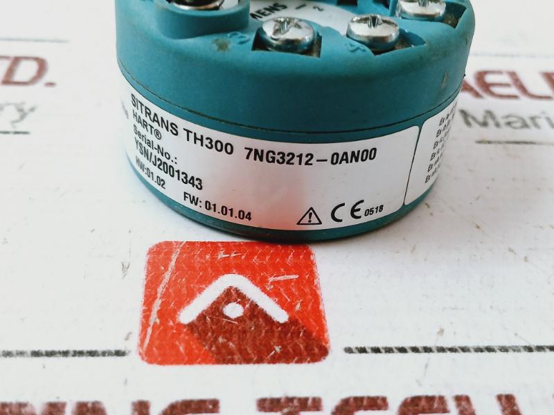 Siemens Sitrans 7ng3212-0an00 Th300 Hart Temperature Transmitter