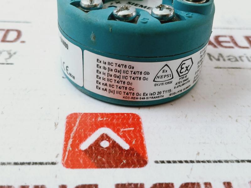 Siemens Sitrans 7ng3212-0an00 Th300 Hart Temperature Transmitter