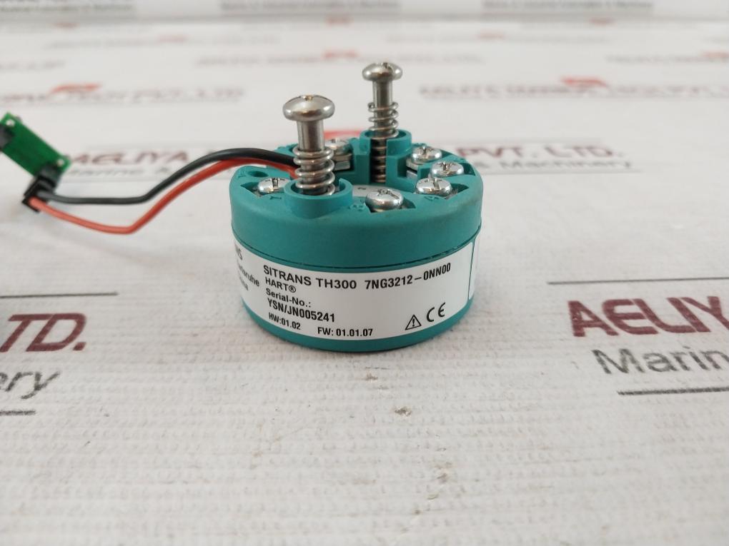 Siemens 7Ng3212-0Nn00 Sitrans Th300 Temperature Transmitter 4-20Ma Hart