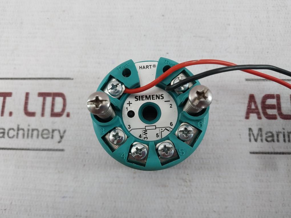 Siemens 7Ng3212-0Nn00 Sitrans Th300 Temperature Transmitter 4-20Ma Hart