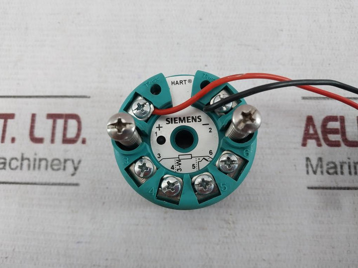 Siemens 7Ng3212-0Nn00 Sitrans Th300 Temperature Transmitter 4-20Ma Hart