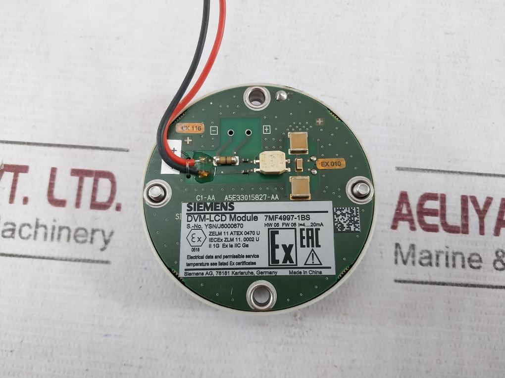 Siemens 7Ng3212-0Nn00 Sitrans Th300 Temperature Transmitter 4-20Ma Hart