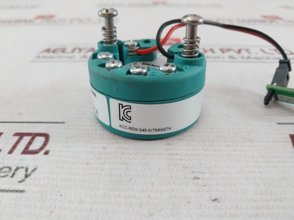 Siemens 7Ng3212-0Nn00 Sitrans Th300 Temperature Transmitter 4-20Ma Hart