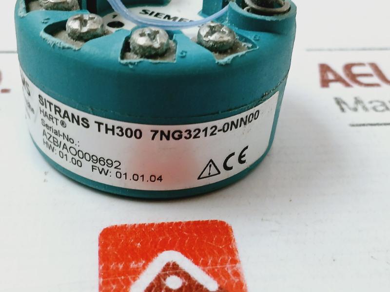 Siemens Sitrans Th300 7Ng3212-0Nn00 Temperature Transmitter 01.01.04