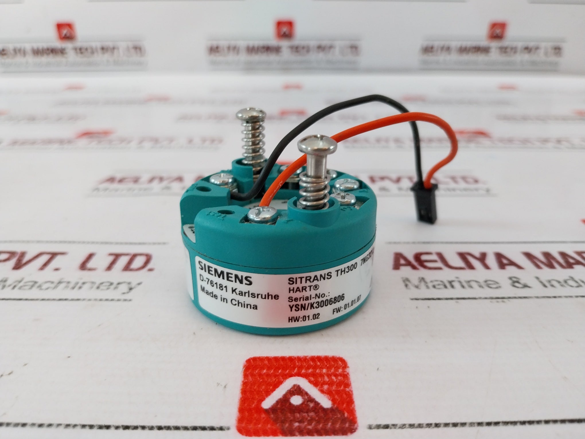 Siemens Sitrans Th300 7Ng3212-0Nn00 Temperature Transmitter 01.01.07