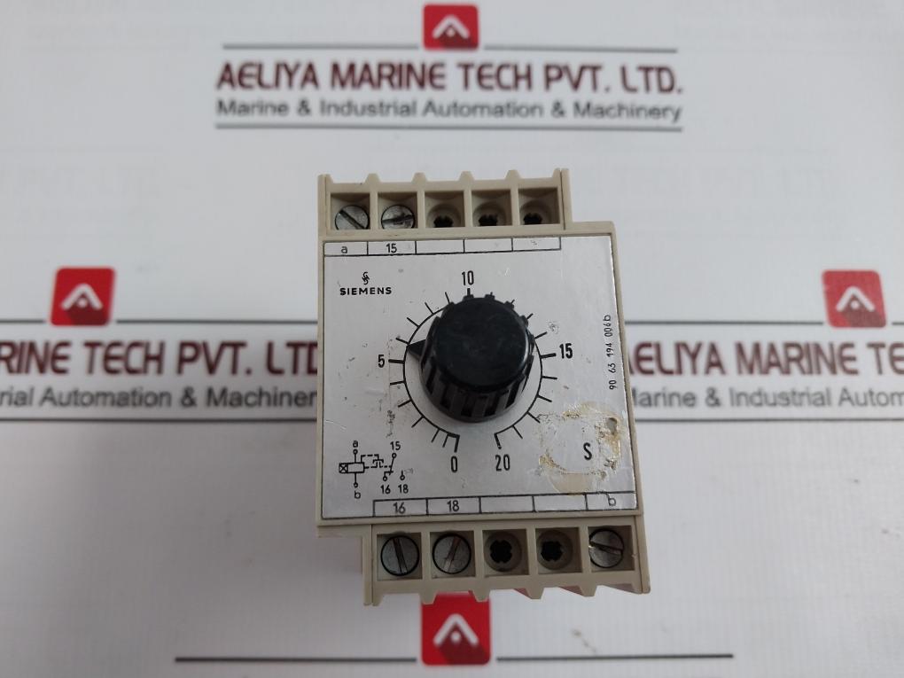 Siemens 7Pr22 00-1Gc Time Relay 220V Ac/50Hz 90 63 194 006B
