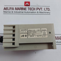 Siemens 7Pr22 00-1Gc Time Relay 220V Ac/50Hz 90 63 194 006B