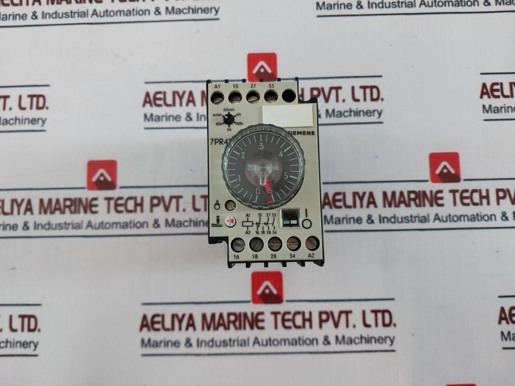 Siemens 7Pr4140-6Pm00 Time Delay Relay 220-230V 50Hz 0.15S-60H