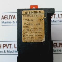 Siemens 7Pu2040-2An20 Time Delay Relay 6-60S 220/240V~ 50/60Hz