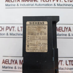 Siemens 7Pu2040-7An20 Time Delay Relay 20S, 220/240V 50/60Hz