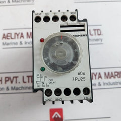 Siemens 7Pu2540-2An23 Timer Relay 50/60Hz