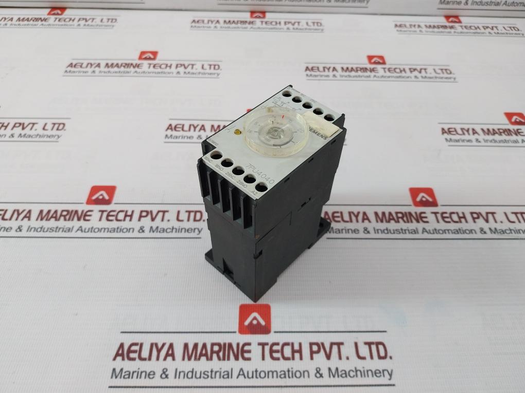 Siemens 7Pu4040-2Bn20 Time Delay Relay Ac 200/240V 50/60Hz G/9810 B300 R300