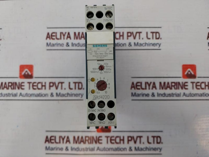 Siemens 7Pu4220-2Bj20 Time Relay