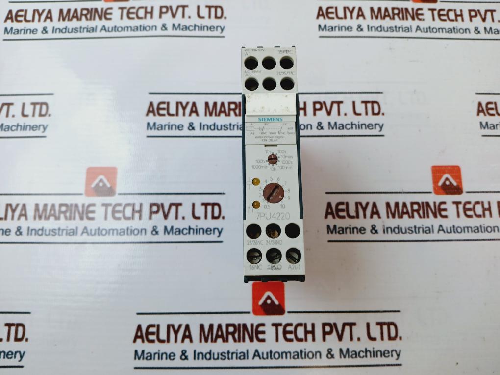 Siemens 7Pu4220-2Bj20 Time Relay 220V 50/60Hz