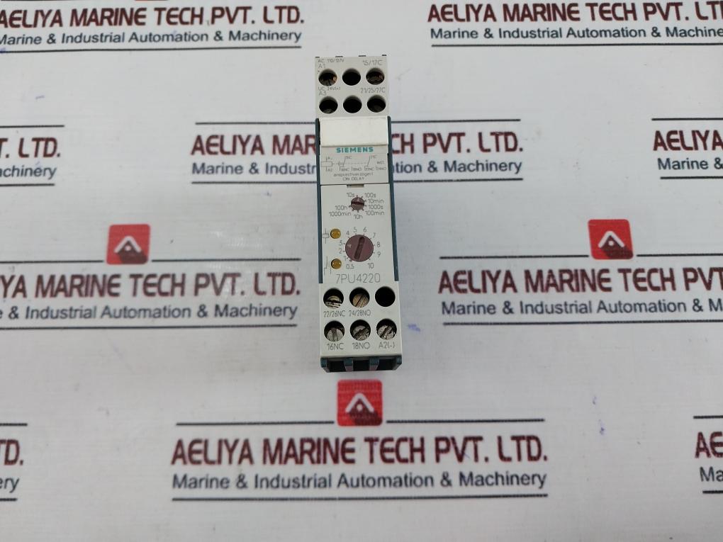 Siemens 7Pu4220-2Bj20 Time Relay 50/60Hz