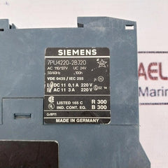 Siemens 7Pu4220-2Bj20 Time Relay 50/60Hz