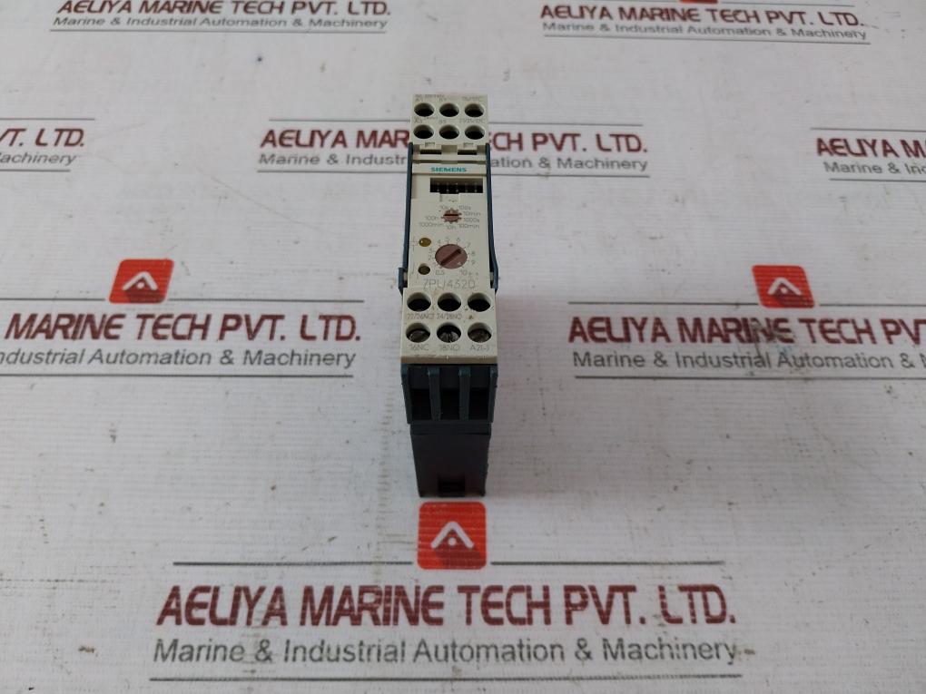 Siemens 7Pu4320-2Bn20 Multifunction Time Relay 50/60Hz ..100H Vde 0435/Iec 255