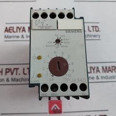 Siemens 7Pu4340-2At20 Off Delay Time Relay 10S-100H 50/60Hz