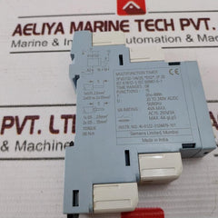 Siemens 7Pv0732-1Av20 Electronic Time Relay 20 To 240V Ac/Dc