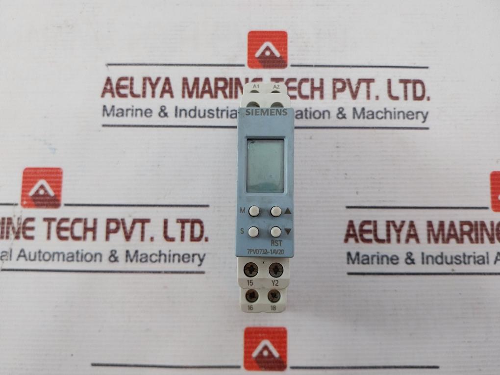 Siemens 7Pv0732-1Av20 Multifunction Timer 0.1S-999H Ip20