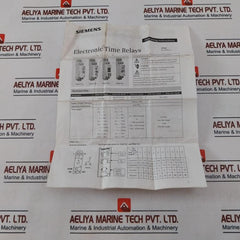 Siemens 7Pv0732-1Av20 Multifunction Timer 0.1S-999H Ip20