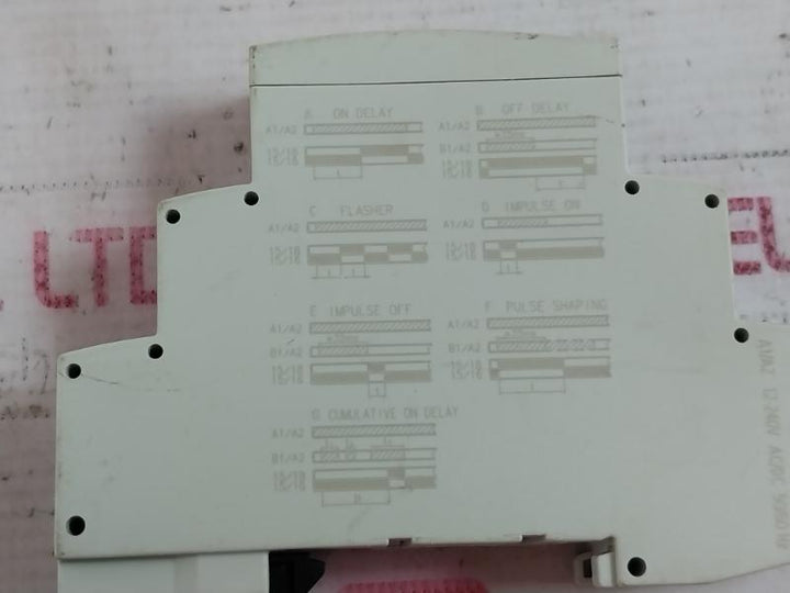 Siemens 7Pv1508-1Aw30 Multifunction Timing Relay 12-240Vac/Dc 50/60Hz 5A 300V